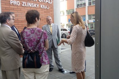 Участие на посланик Лъчезар Петков в среща с представители на местните власти и бизнеса в област Злин